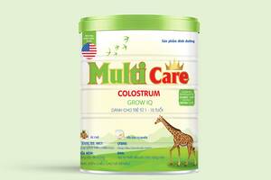 CÓ SỮA MULTI CARE COLOSTRUM - BÉ CAO HƠN, KHỎE HƠN, THÔNG MINH HƠN