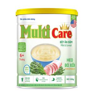 Bột Ăn Dặm Multi Care Heo Bó xôi